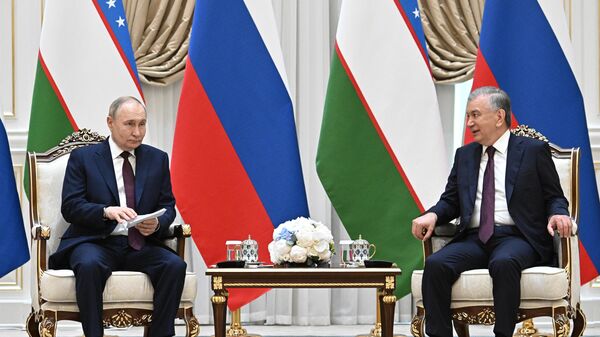 Государственный визит президента Владимира Путина в Узбекистан. День второй - Sputnik Узбекистан