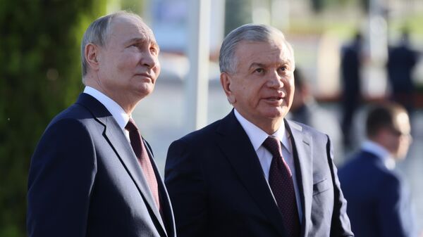 Gosudarstvenniy vizit prezidenta Vladimira Putina v Uzbekistan. Den vtoroy - Sputnik O‘zbekiston