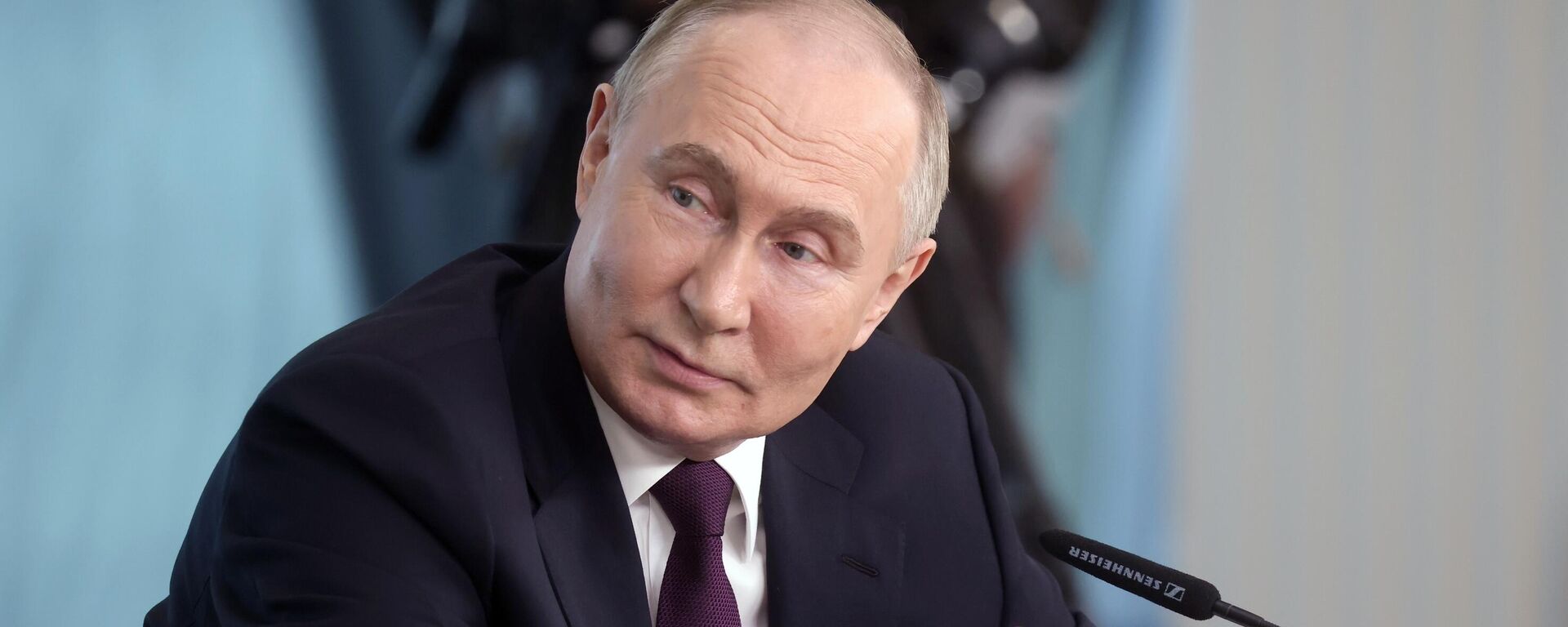Rabochaya poyezdka prezidenta Vladimira Putina v Sankt-Peterburg - Sputnik O‘zbekiston, 1920, 29.01.2025