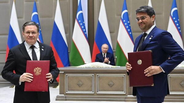 Подписание контракта на сооружение атомной электростанции малой мощности - Sputnik Ўзбекистон