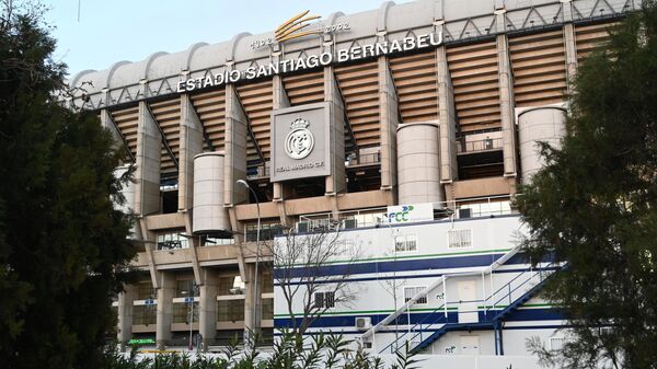 Stadion Santyago Bernabeu v Madride - Sputnik O‘zbekiston