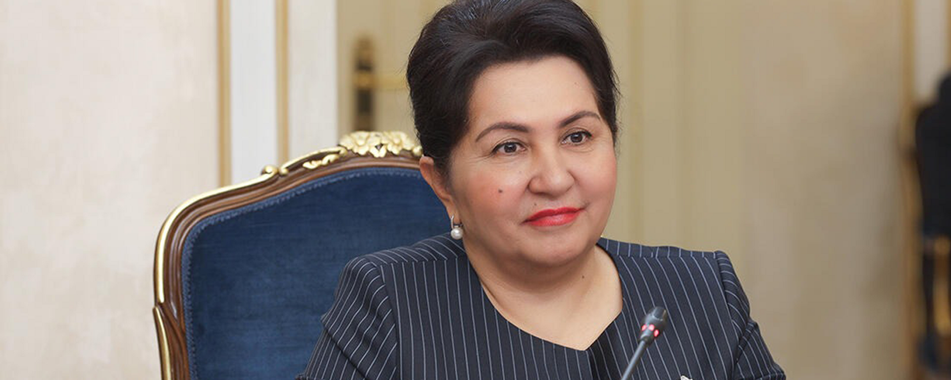 Tanzila Narbayeva vo vremya vizita v RF - Sputnik O‘zbekiston, 1920, 15.06.2021