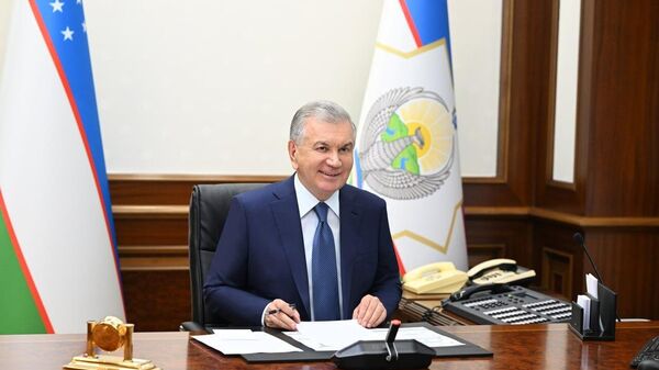 Президент Шавкат Мирзиёев 16 июля ознакомился с презентацией о мерах по улучшению туристической инфраструктуры в регионах и увеличению потока иностранных туристов. - Sputnik Узбекистан