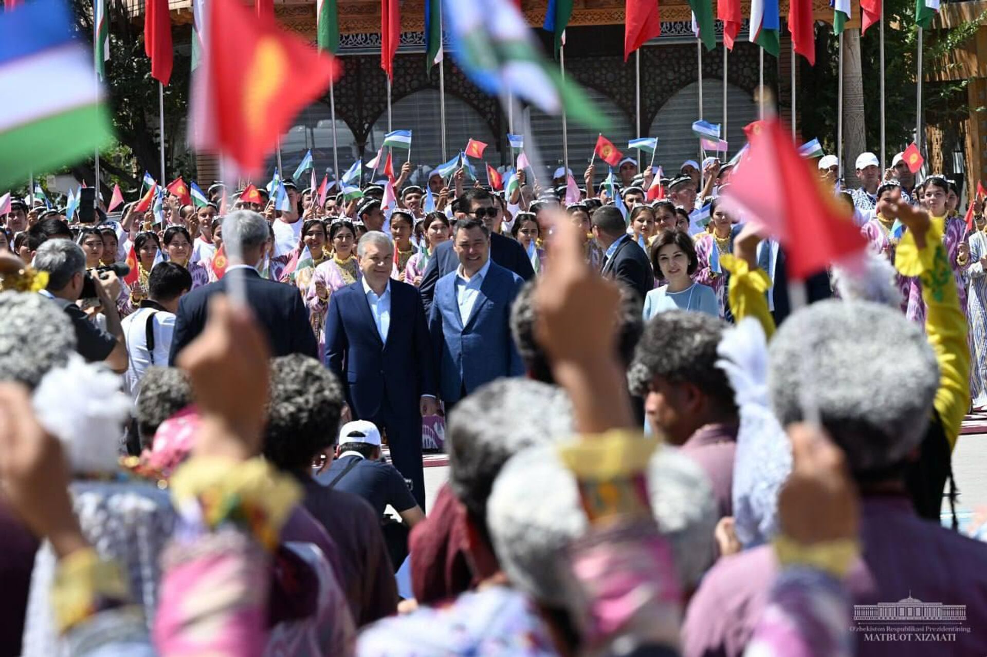 Mirziyoyev i Djaparov posetili Xivu - Sputnik O‘zbekiston, 1920, 19.07.2024