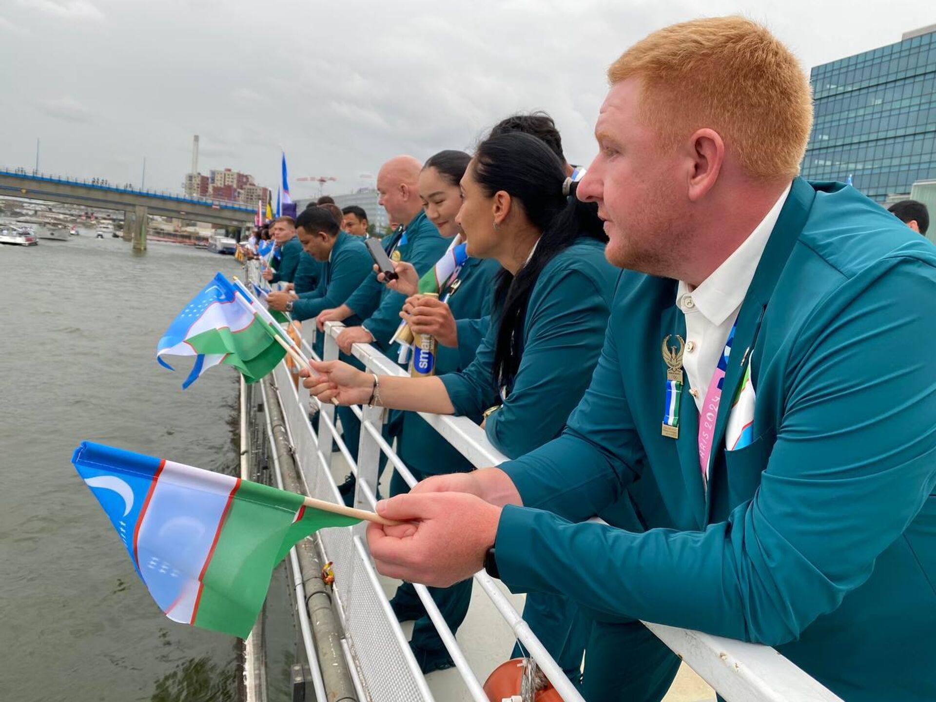 Delegatsiya Uzbekistana prinyala uchastie v otkritii Olimpiadi v Parije - Sputnik O‘zbekiston, 1920, 27.07.2024