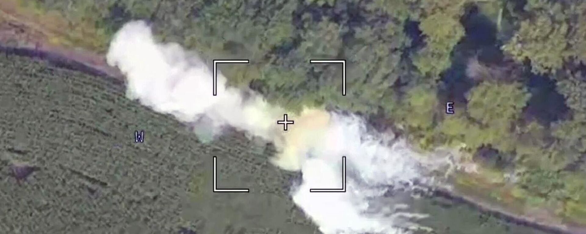 Уничтожение военной техники ВСУ в приграничном районе с Курской областью - Sputnik Узбекистан, 1920, 08.08.2024