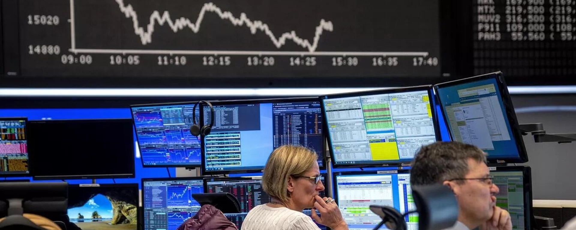 Brokeri na birje Frankfurta - Sputnik O‘zbekiston, 1920, 28.07.2026