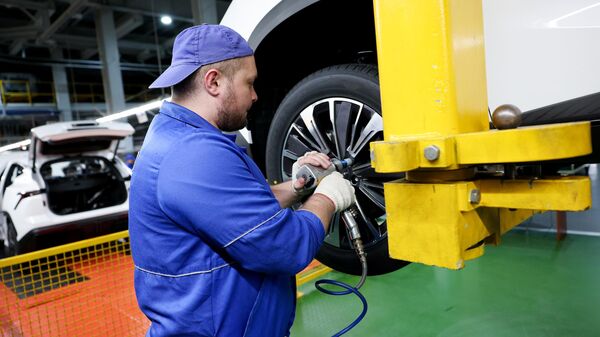 Производство автомобилей китайского бренда  - Sputnik Узбекистан