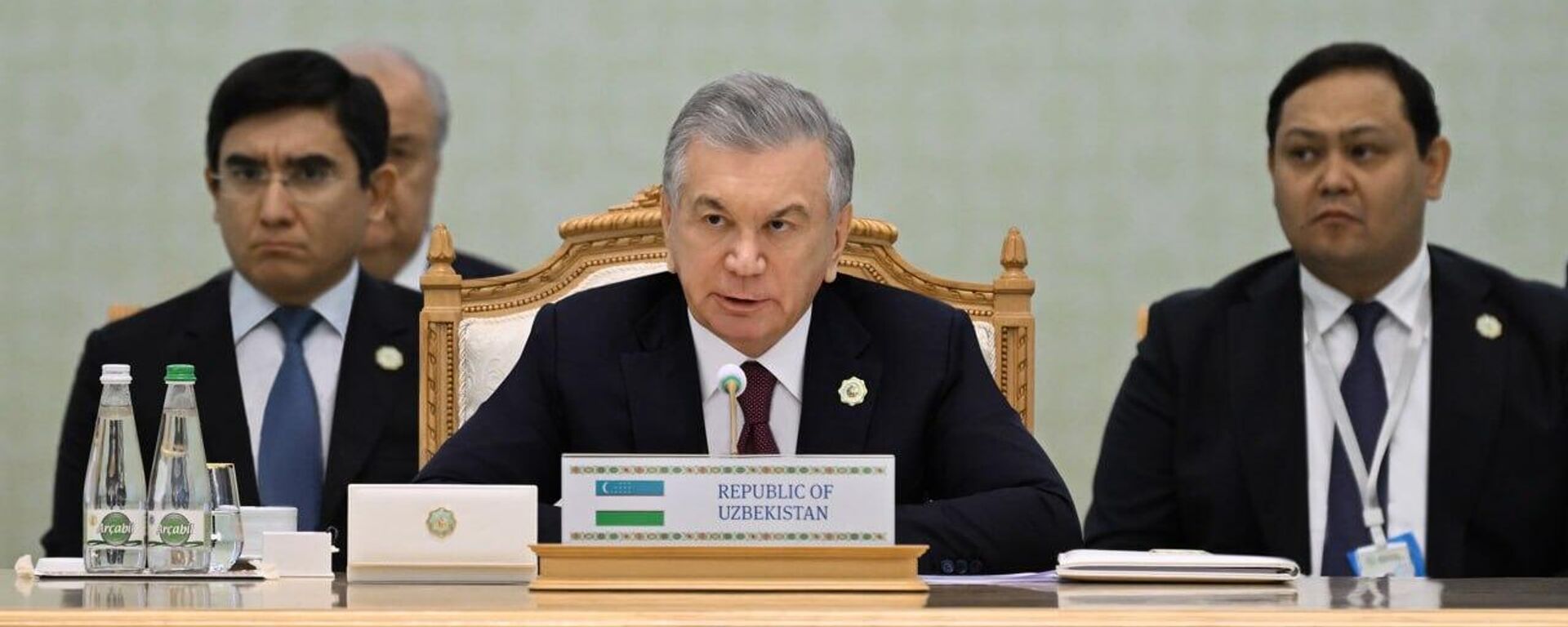 Shavkat Mirziyoyev vistupil na konferensii v Ashgabate - Sputnik O‘zbekiston, 1920, 11.10.2024