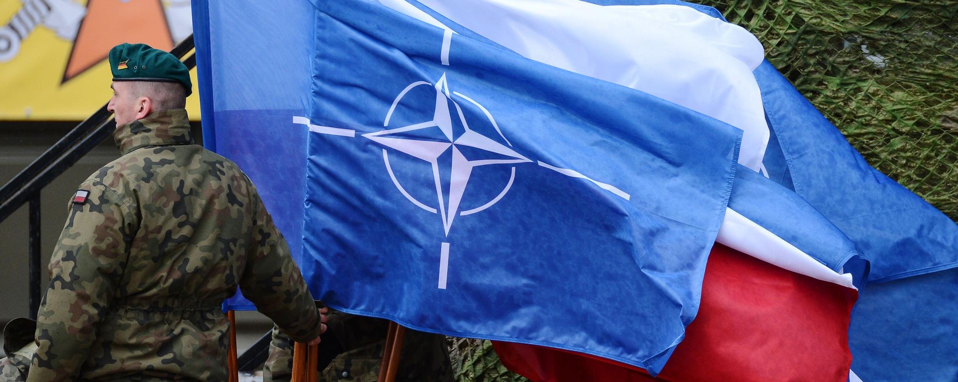 Seremoniya privetstviya mnogonatsionalnogo batalona NATO pod rukovodstvom SShA  - Sputnik O‘zbekiston, 1920, 07.07.2026