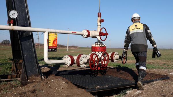 Абино-Украинское нефтегазовое месторождение в Краснодарском крае - Sputnik Ўзбекистон