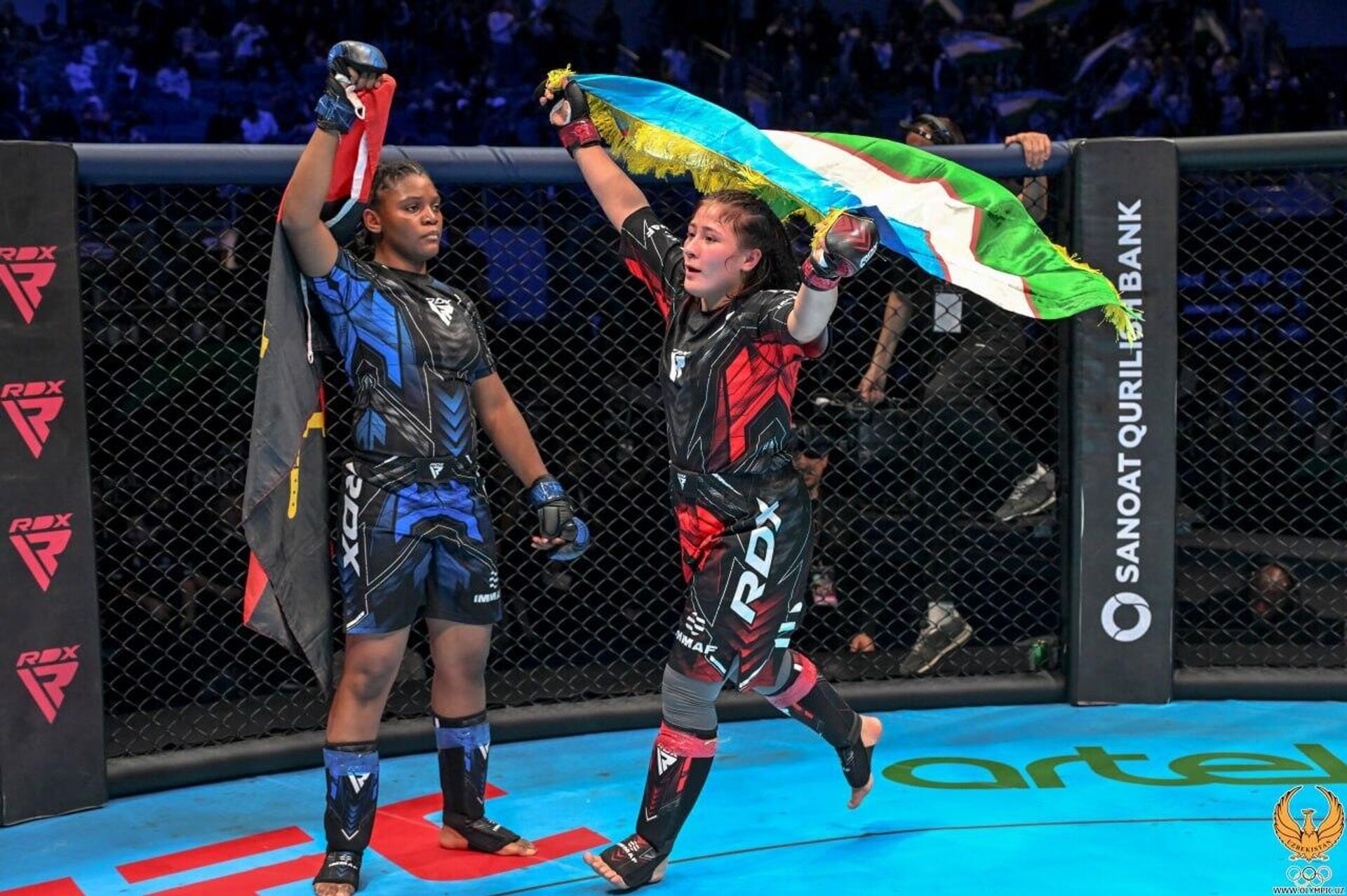 В Ташкенте завершился чемпионат мира по смешанным боевым искусствам (ММА) среди взрослых и молодёжи. В Ташкенте завершился чемпионат мира по смешанным боевым искусствам (ММА) среди взрослых и молодёжи. - Sputnik Узбекистан, 1920, 11.11.2024