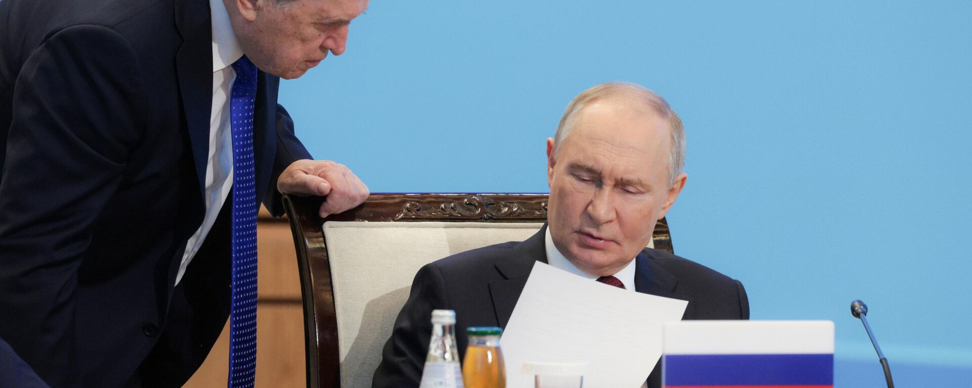 Gosudarstvenniy vizit prezidenta RF V. Putina v Kazaxstan - Sputnik O‘zbekiston, 1920, 15.05.2025