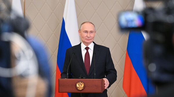 Государственный визит президента РФ В. Путина в Казахстан - Sputnik Ўзбекистон