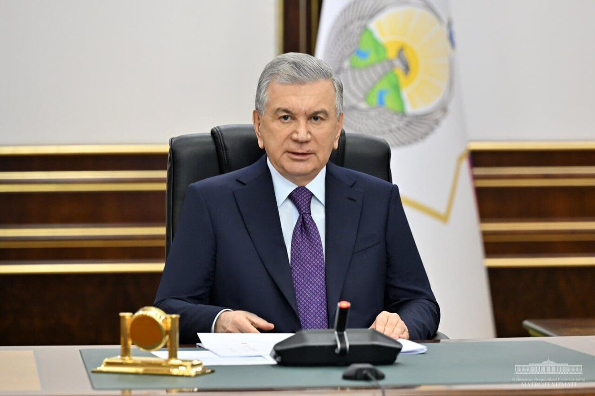 Prezident Shavkat Mirziyoyev oznakomilsya s prezentatsiyey o prioritetnix zadachax v avtomobilnoy promishlennosti na 2025 god. - Sputnik O‘zbekiston, 1920, 06.12.2024