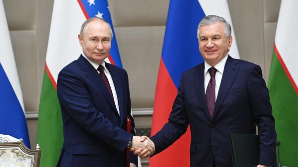 Рабочий визит президента Владимира Путина в Узбекистан. День второй - Sputnik Ўзбекистон