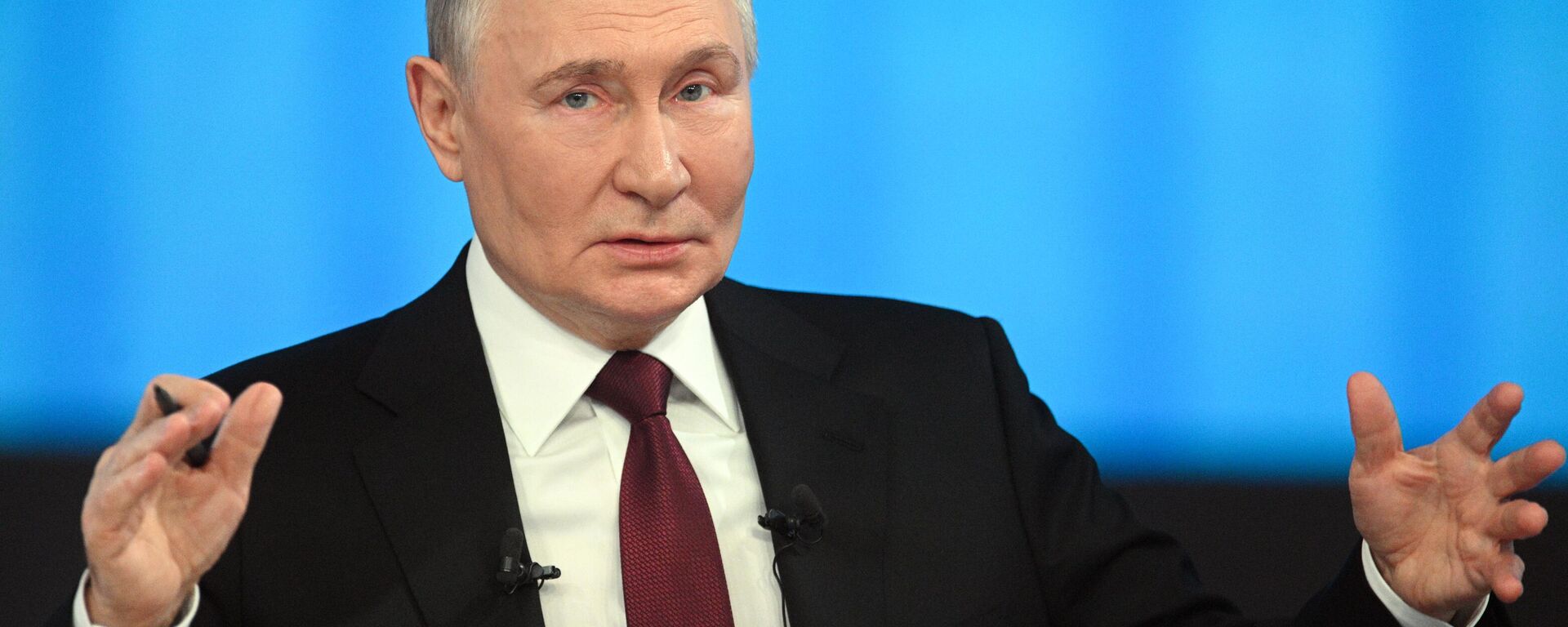 Итоги 2024 года с Владимиром Путиным - Sputnik Ўзбекистон, 1920, 22.12.2024