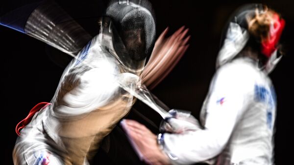 Игры БРИКС. Фехтование. Финал - Sputnik Узбекистан