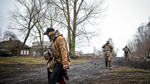 Военнослужащие батальонной тактической группы (БТГР) Каштана спецназа Ахмат - Sputnik Узбекистан