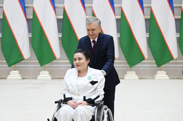 В резиденции Куксарой состоялось торжественное мероприятие, посвященное Международному женскому дню. - Sputnik Узбекистан
