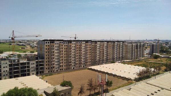 Строительство многоквартирных домов - Sputnik Узбекистан