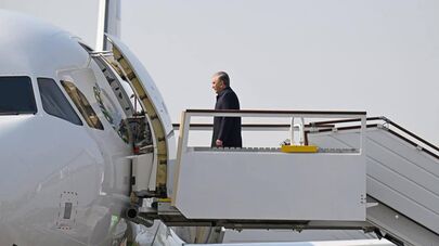 Шавкат Мирзиёев отбыл с рабочим визитом в город Алматы.