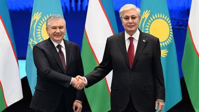 Шавкат Мирзиёев и Касым-Жомарт Токаев провели неформальную встречу в городе Алматы