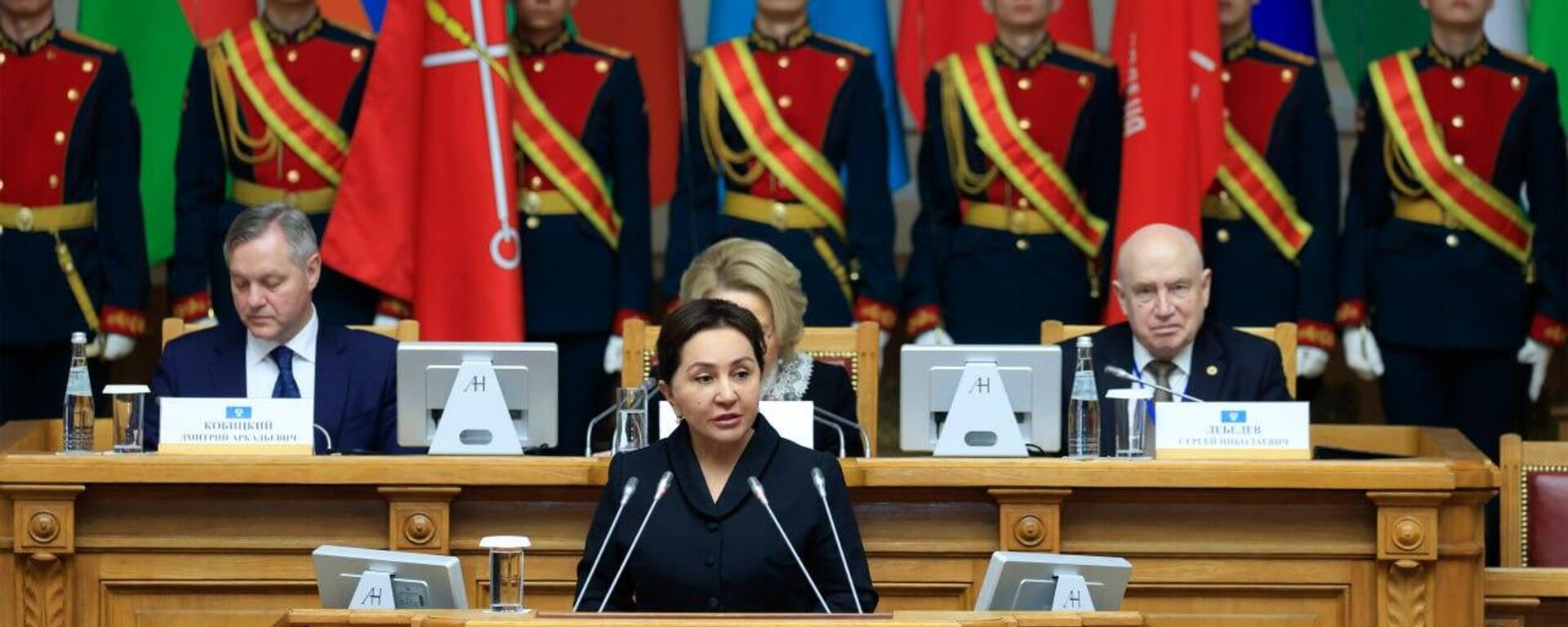 Парламентская делегация Узбекистана приняла участие в заседании МПА СНГ, посвященном 80-летию Победы во Второй мировой войне - Sputnik Ўзбекистон, 1920, 19.04.2025