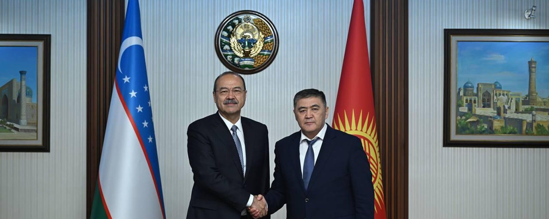 Sostoyalos ocherednoe Sovmestnoe zasedanie Pravitelstvennix delegatsiy Respubliki Uzbekistan i Kirgizskoy Respubliki - Sputnik O‘zbekiston, 1920, 26.04.2025