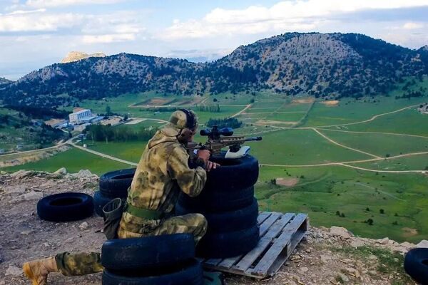 Снайперы Узбекистана завоевали золотую медаль на международном соревновании в Турции
Снайперы Узбекистана завоевали золотую медаль на международном соревновании в Турции
- Sputnik Ўзбекистон