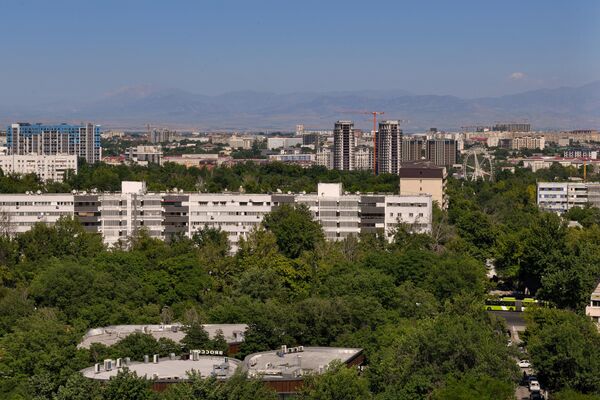 Тошкент шаҳрининг яшил ҳудудлари. - Sputnik Ўзбекистон
