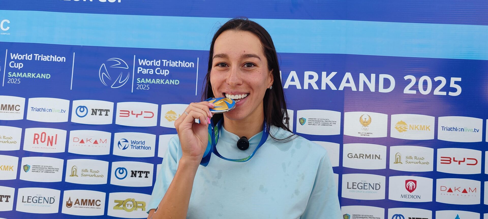 В Самарканде проходят престижные соревнования — World Triathlon Cup Samarkand-2025 и World Triathlon Para Cup Samarkand-2025. В Самарканде проходят престижные соревнования — World Triathlon Cup Samarkand-2025 и World Triathlon Para Cup Samarkand-2025. - Sputnik Узбекистан, 1920, 24.05.2025