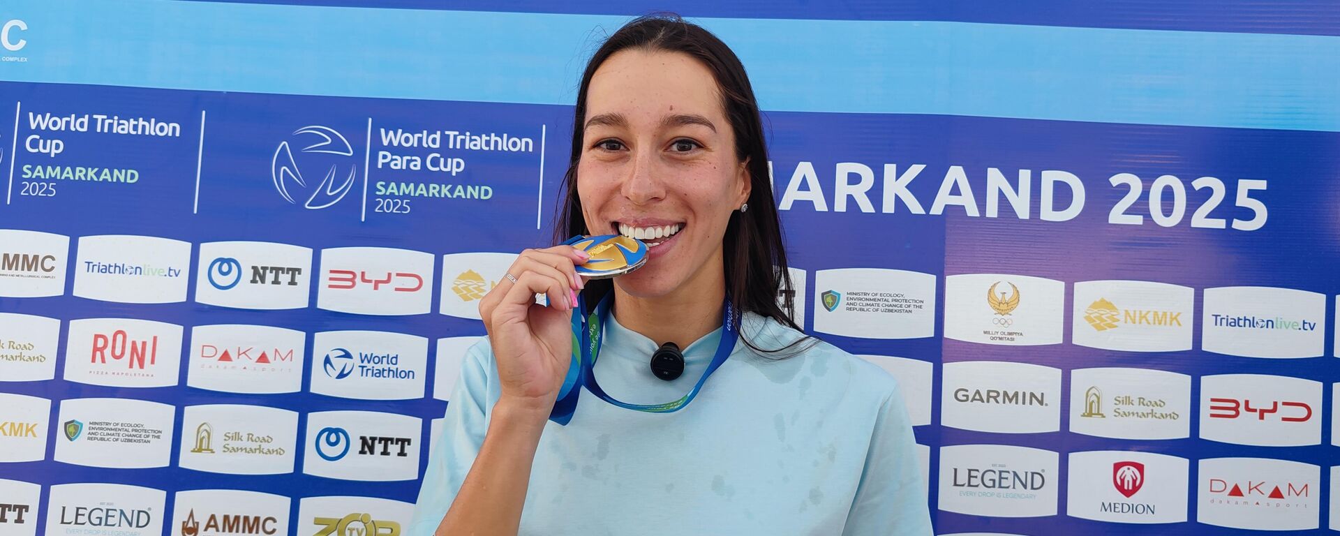 V Samarkande proxodat prestijnie sorevnovaniya — World Triathlon Cup Samarkand-2025 i World Triathlon Para Cup Samarkand-2025. - Sputnik O‘zbekiston, 1920, 20.08.2025