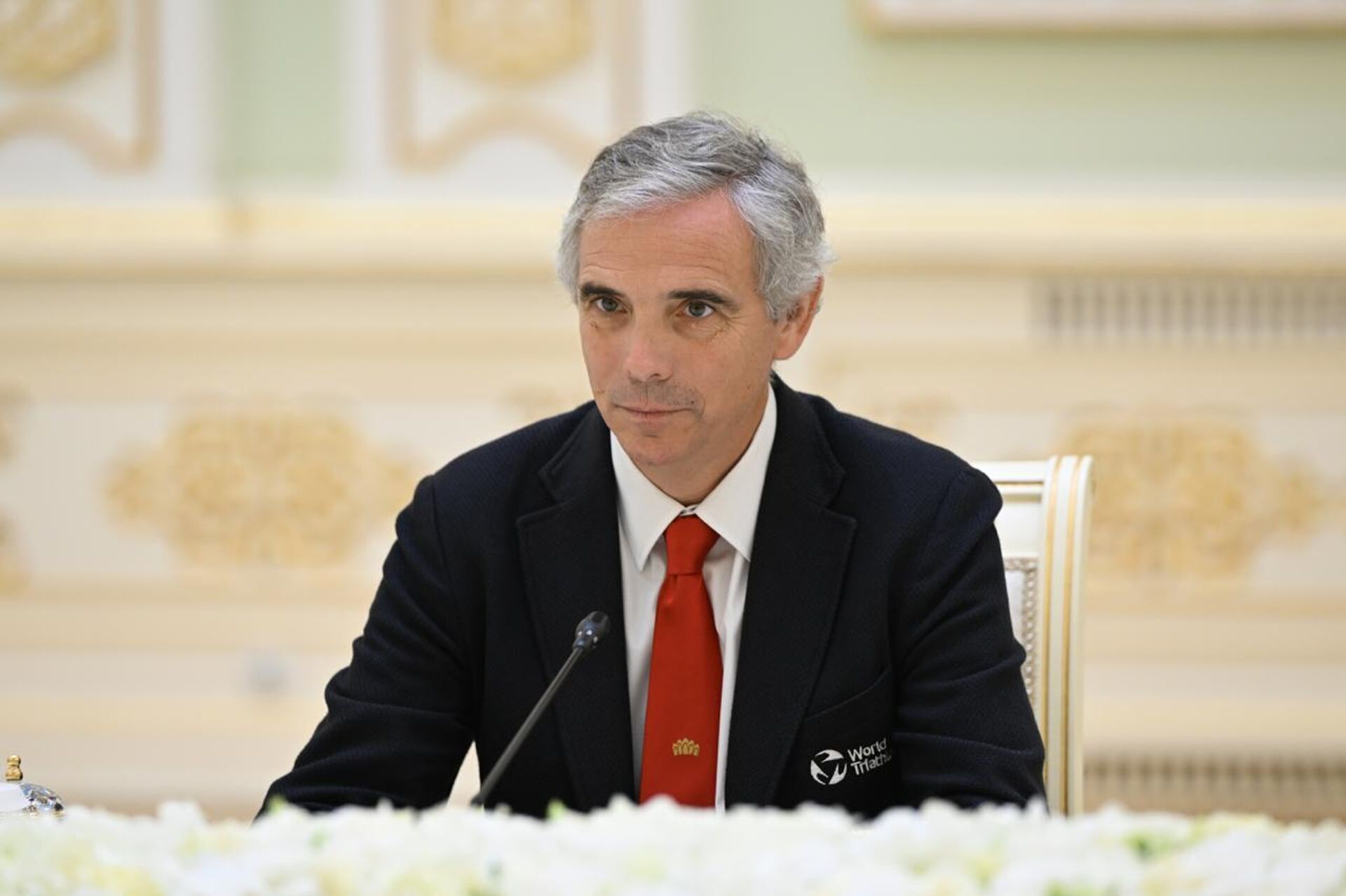 Президент Узбекистана приветствовал планы по расширению сотрудничества со Всемирным союзом триатлона Президент Узбекистана приветствовал планы по расширению сотрудничества со Всемирным союзом триатлона - Sputnik Узбекистан, 1920, 27.05.2025