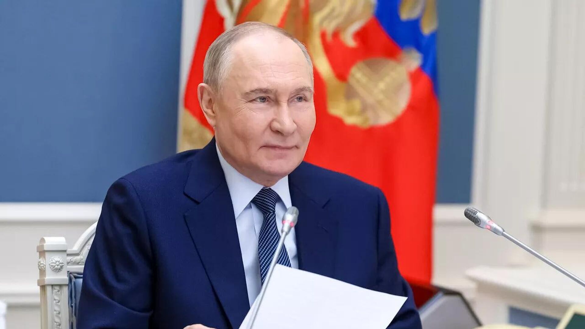 Президент России Владимир Путин. Президент России Владимир Путин. - Sputnik Узбекистан, 1920, 06.06.2025