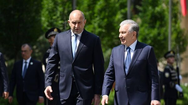 Состоялась торжественная церемония встречи президента Болгарии - Sputnik Ўзбекистон