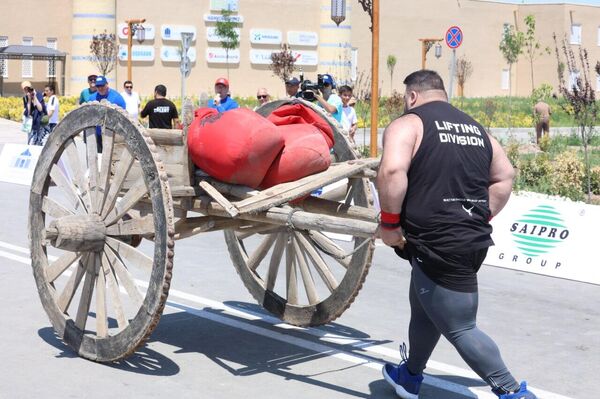 В Хиве стартовал турнир силачей Pahlavon Mahmud - strongmen games В Хиве стартовал турнир силачей Pahlavon Mahmud - strongmen games - Sputnik Узбекистан
