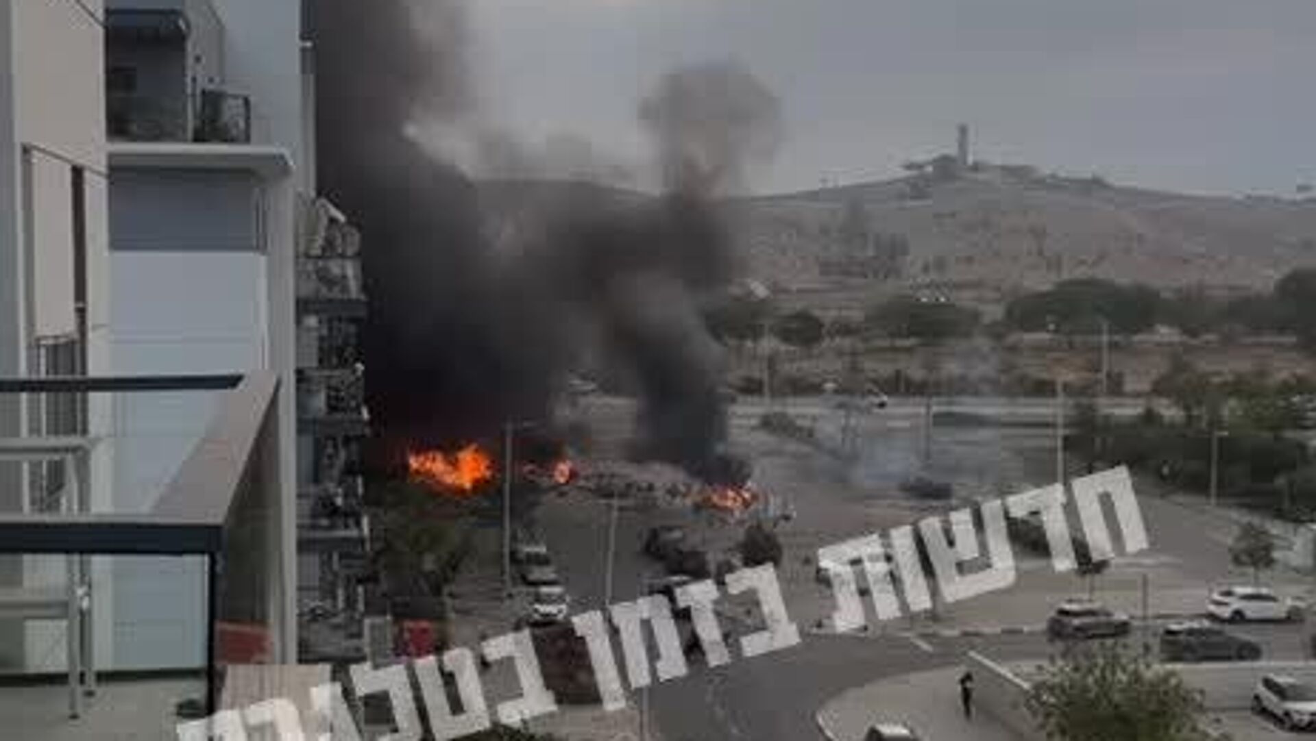 Iranian Missile Hits Near IT Company Office in Be'er Sheva