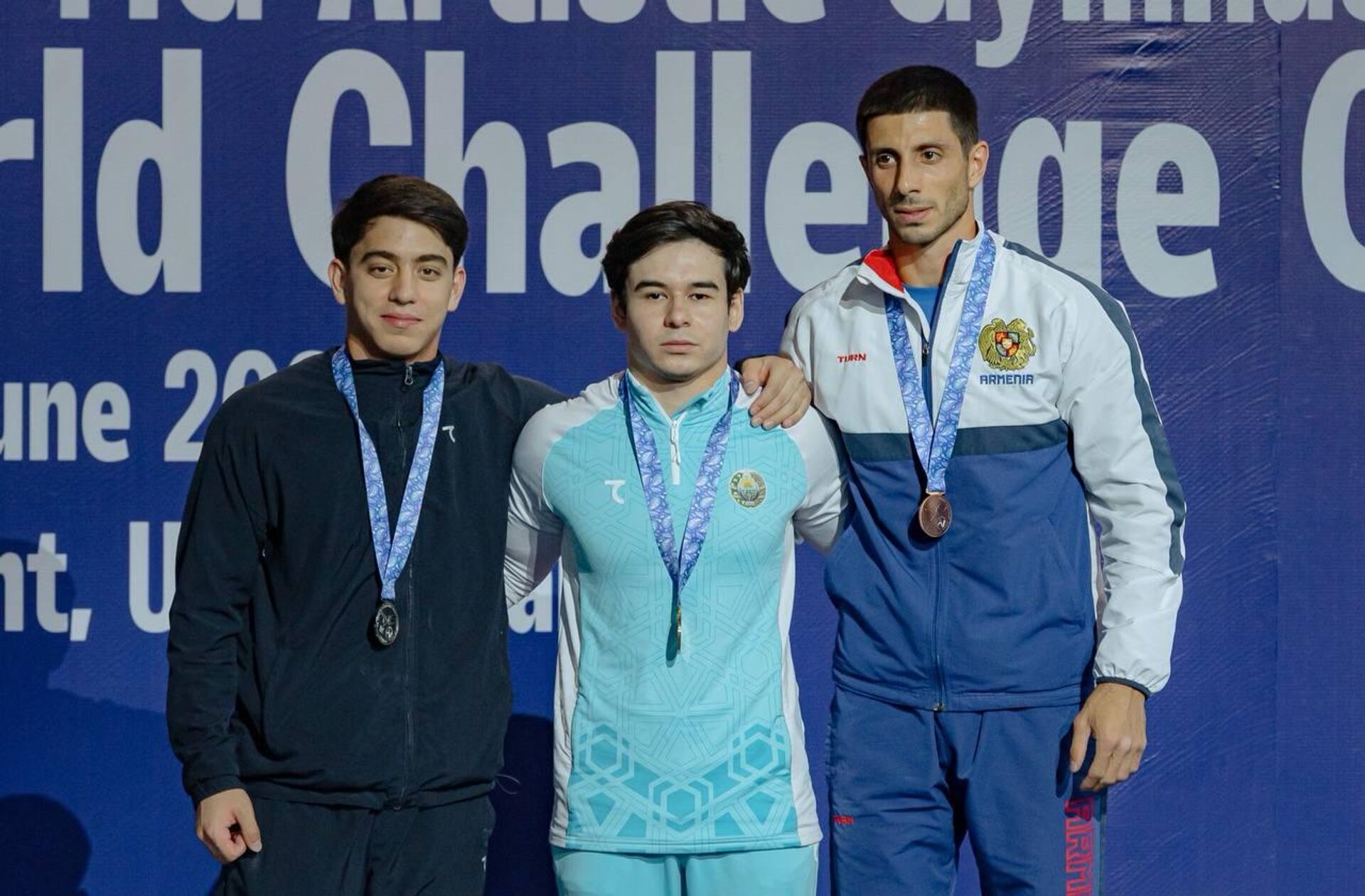 В Ташкенте проходят соревнования World Challenge Cup по спортивной гимнастике. В Ташкенте проходят соревнования World Challenge Cup по спортивной гимнастике. - Sputnik Ўзбекистон, 1920, 21.06.2025