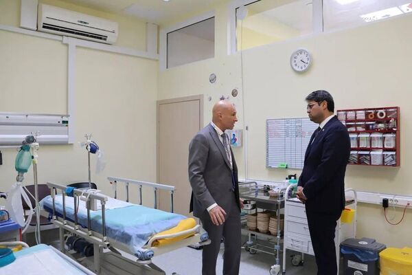 В Узбекистане будет создан Центр ядерной медицины
В Узбекистане будет создан Центр ядерной медицины
- Sputnik Ўзбекистон