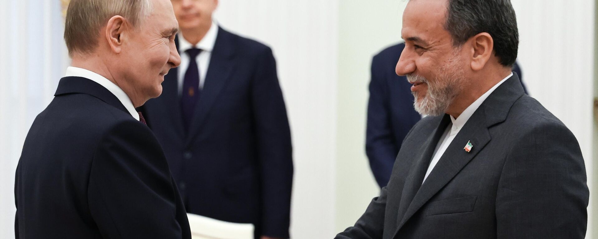 Президент Владимир Путин встретился встретился с главой МИД Ирана Аббасом Аракчи - Sputnik Ўзбекистон, 1920, 23.06.2025