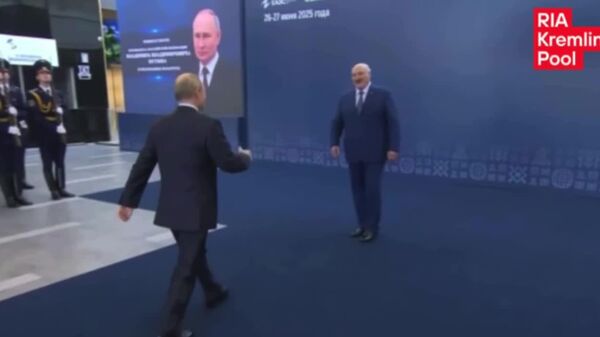 Владимир Путин прибыл на площадку Евразийского экономического форума - Sputnik Узбекистан