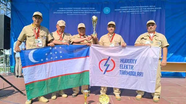 Команда АО Региональные электрические сети стала победителем международного соревнования среди энергетических компаний тюркоязычных стран, прошедшего в Кыргызской Республике - Sputnik Узбекистан