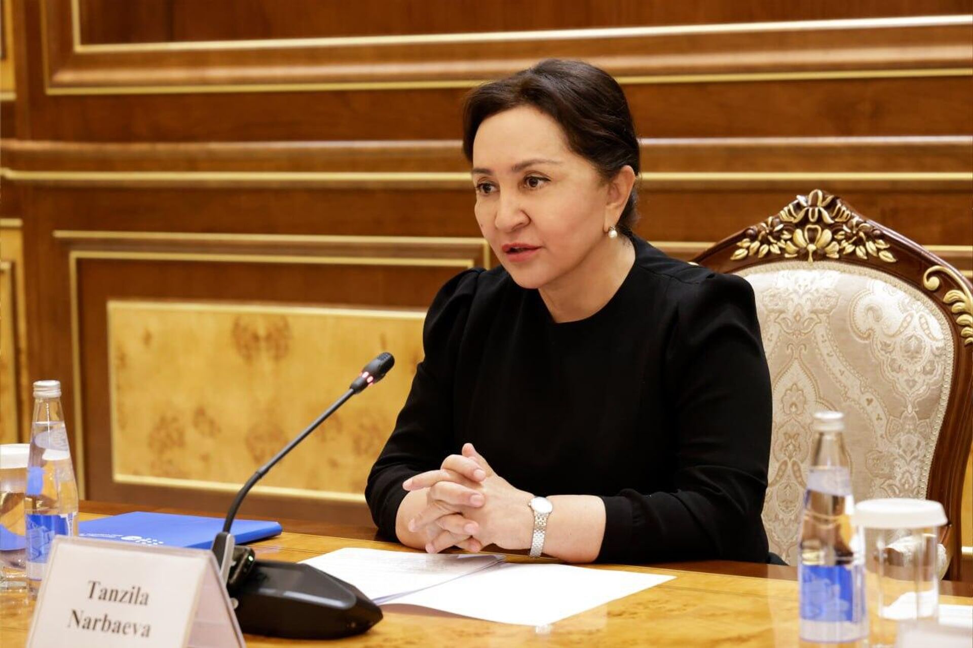 Председатель Сената Олий Мажлиса провела встречу с главой представительства Фонда ООН в области народонаселения (UNFPA) в Узбекистане. Председатель Сената Олий Мажлиса провела встречу с главой представительства Фонда ООН в области народонаселения (UNFPA) в Узбекистане. - Sputnik Узбекистан, 1920, 04.07.2025