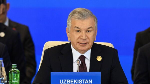 Шавкат Мирзиёев выступил на саммите Организации экономического сотрудничества в Ханкенди. - Sputnik Ўзбекистон