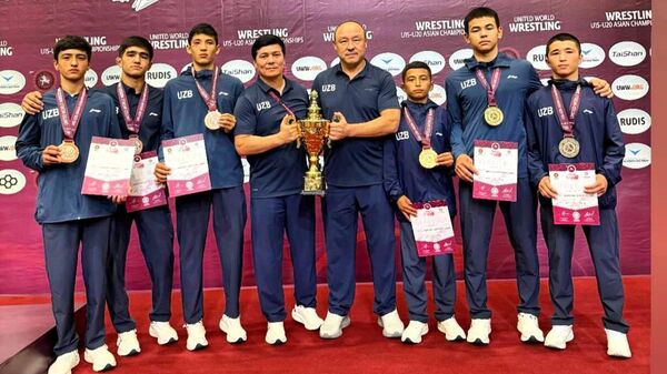 Отечественная сборная по вольной борьбе U15 также завершила чемпионат Азии в тройке сильнейших - Sputnik Ўзбекистон