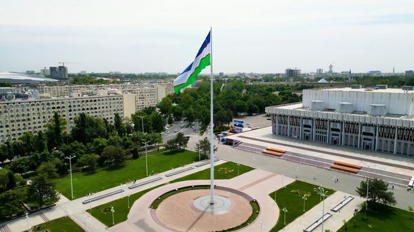Флаг Узбекистана - Sputnik Ўзбекистон