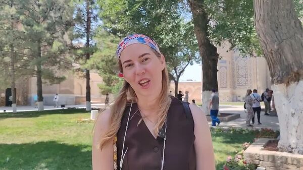 В Самарканд - за сказочными кадрами и яркими эмоциями: блогер из города Владимир - Sputnik Узбекистан