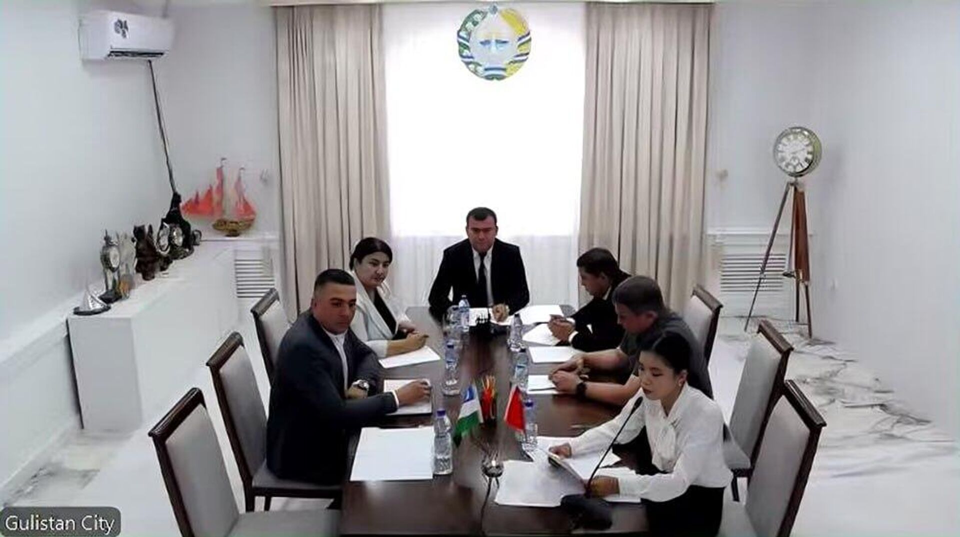 Города Гулистан и Дунгуань налаживают сотрудничество в рамках стратегического партнерства Узбекистана и Китая Города Гулистан и Дунгуань налаживают сотрудничество в рамках стратегического партнерства Узбекистана и Китая - Sputnik Ўзбекистон, 1920, 19.07.2025