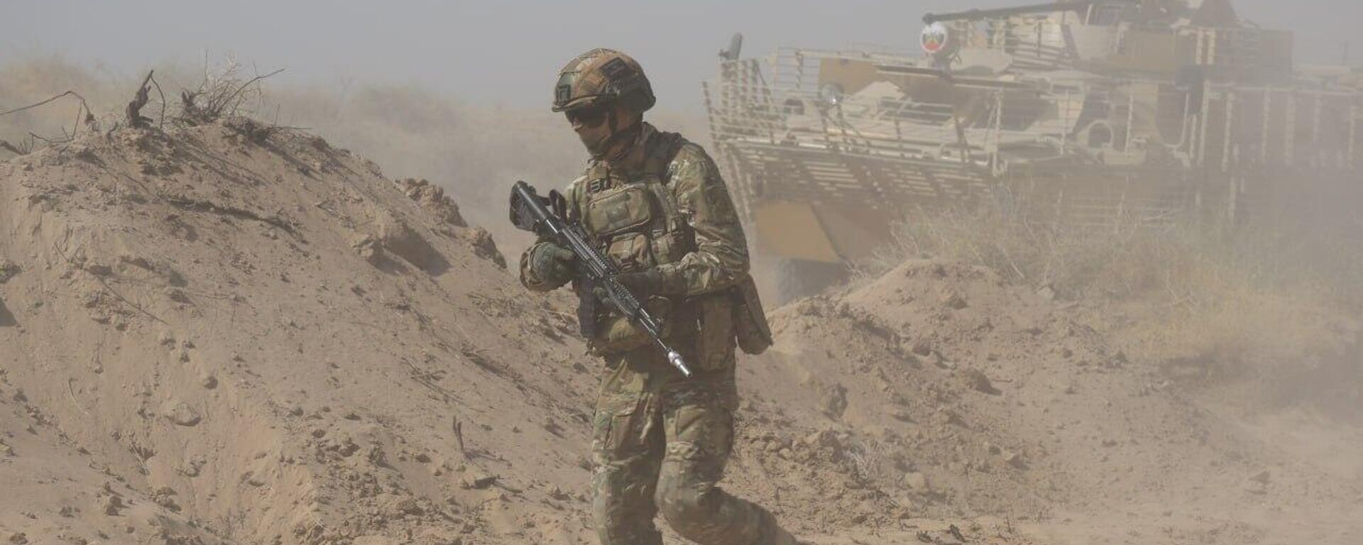 Завершилось совместное военное тактическое учение вооружённых сил Российской Федерации и Республики Узбекистан  - Sputnik Узбекистан, 1920, 22.07.2025